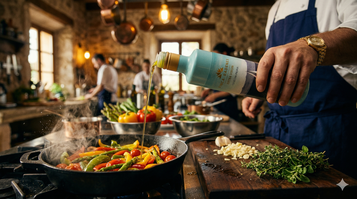 Kochen mit nativem Olivenöl extra: Ein Leitfaden ohne Mythen
