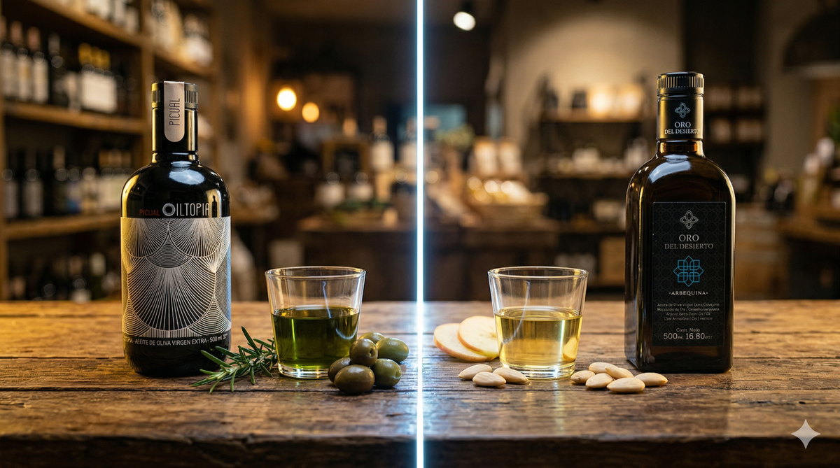 Picual vs Arbequina: How to Choose Between the Two Queens of Olive Oil
