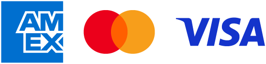 Visa · Mastercard · American Express