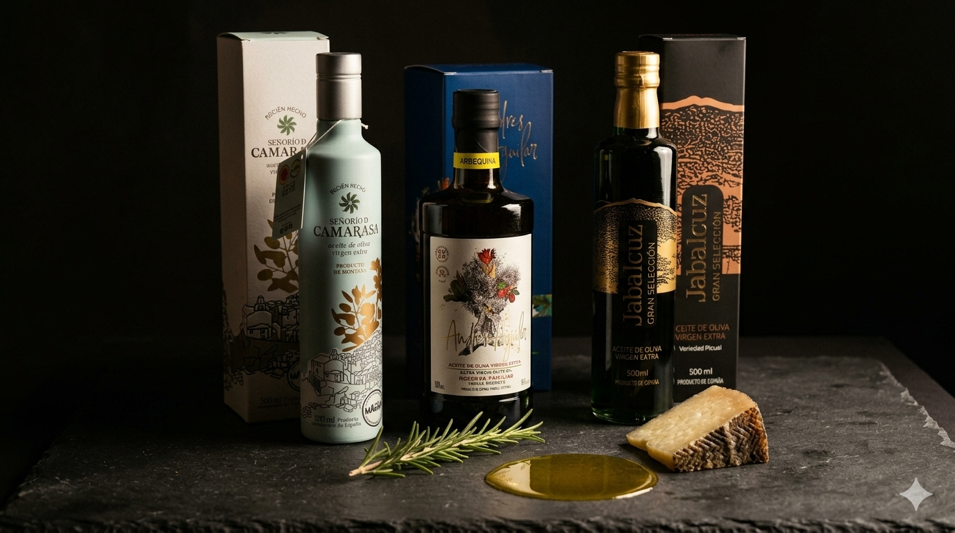 Colección Singular — Aceites de oliva virgen extra seleccionados por Mercedes Uceda