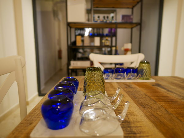 Copas de cata cobalto azul — catavino oficial del Consejo Oleícola