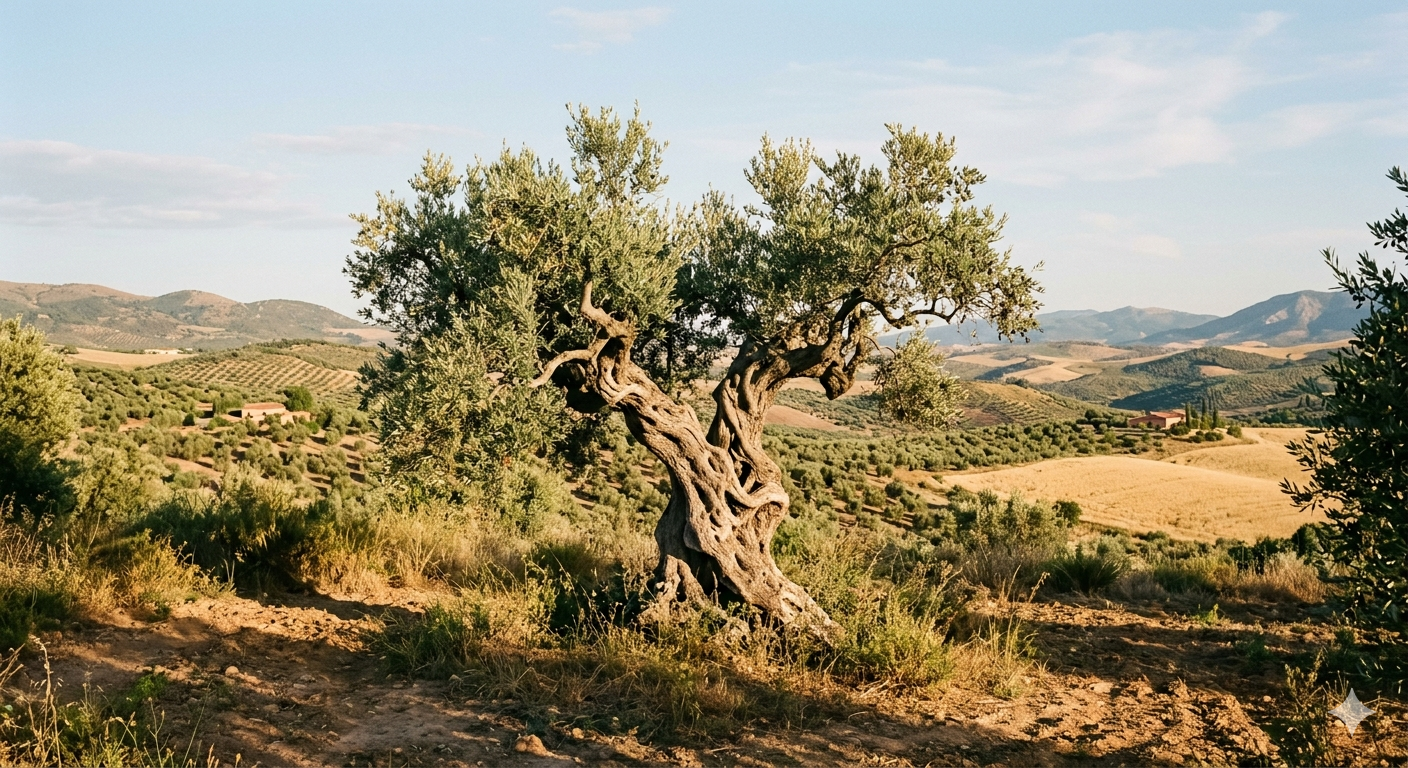 Andalusian olive grove linked to Molino & Cata extra virgin olive oils