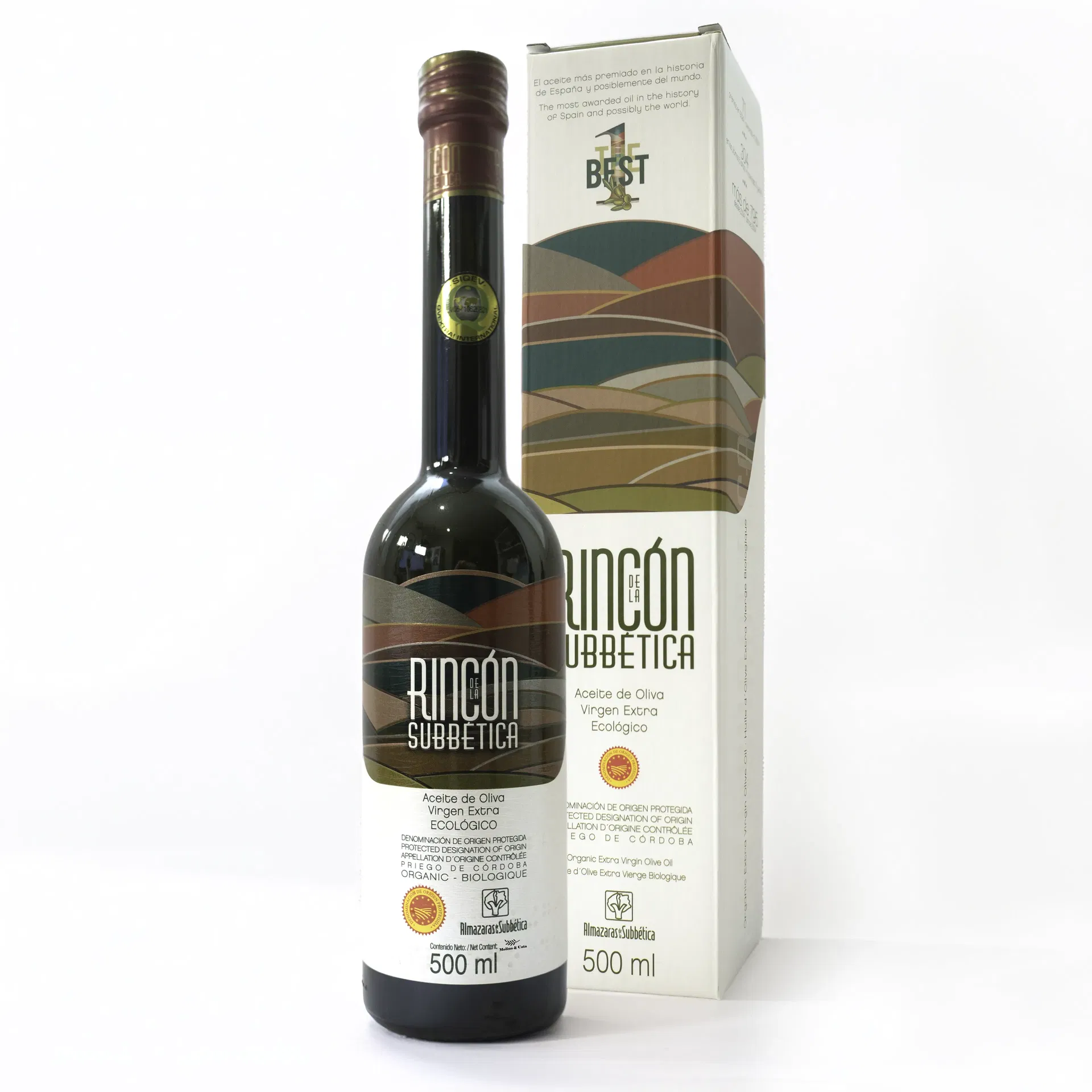 Colección Aceites ecológicos — Aceites de oliva virgen extra seleccionados por Mercedes Uceda