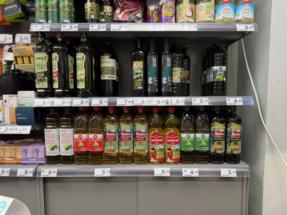 The downward pressure on olive oil prices at origin